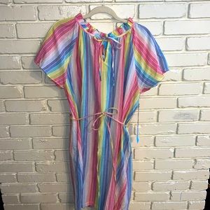 NWT Draper James Rainbow Dress Size XXL